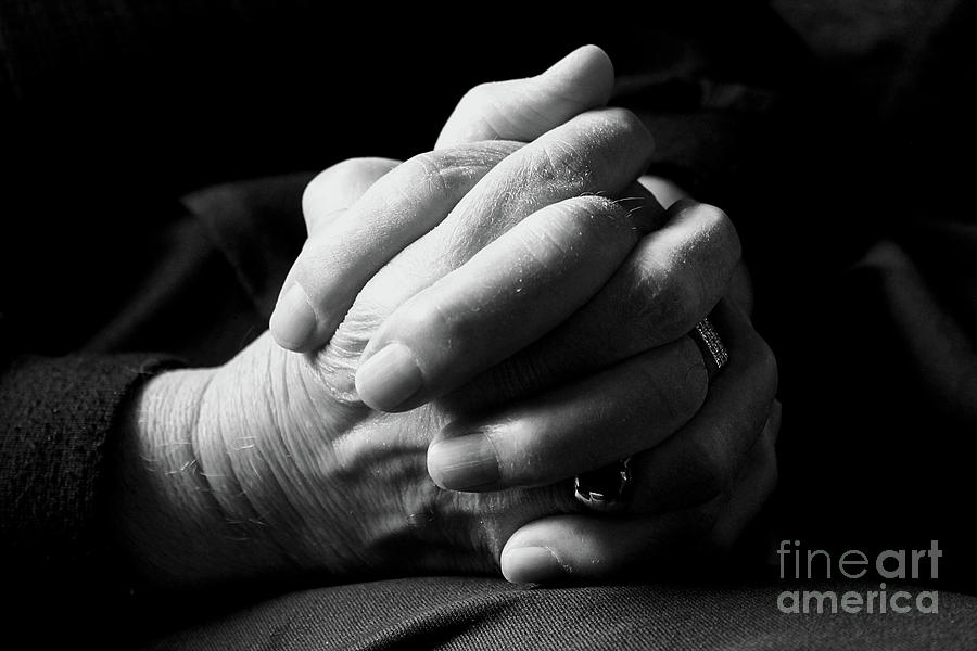 A Fathers Hands Photograph by Nina Silver
