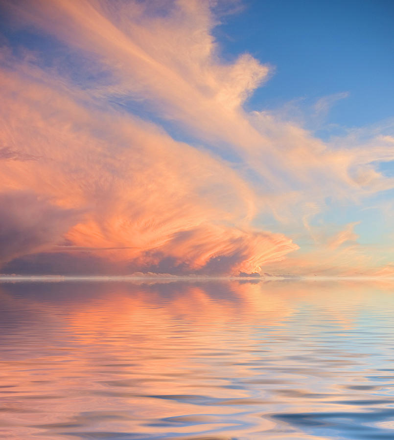 A fiery horizon Photograph by Jerry McElroy - Fine Art America