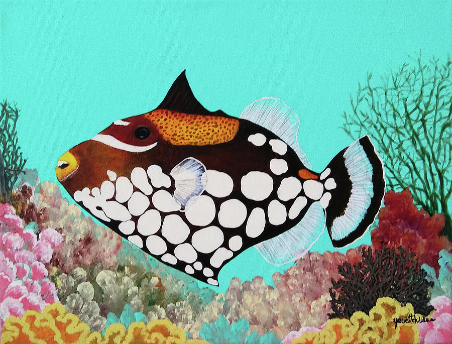 A Fish Named Spot Painting