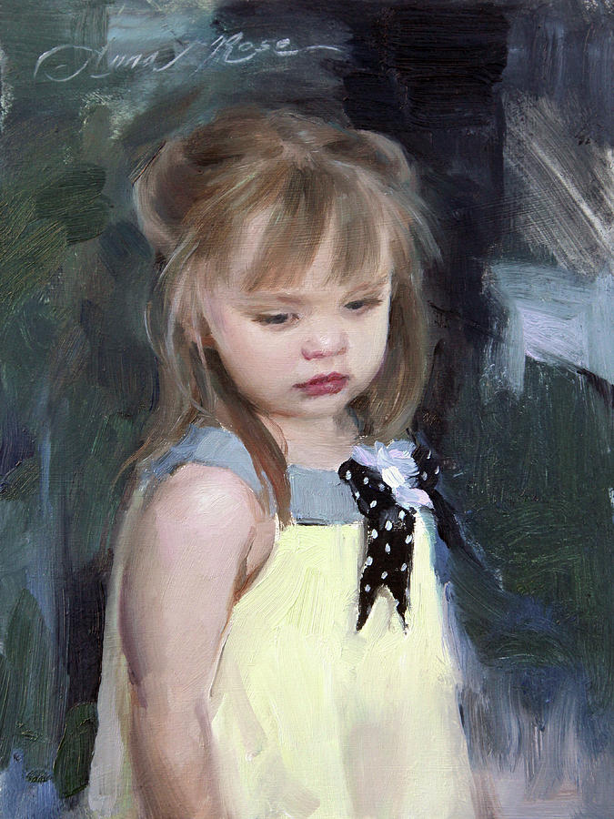 A Fleeting Moment Painting by Anna Rose Bain