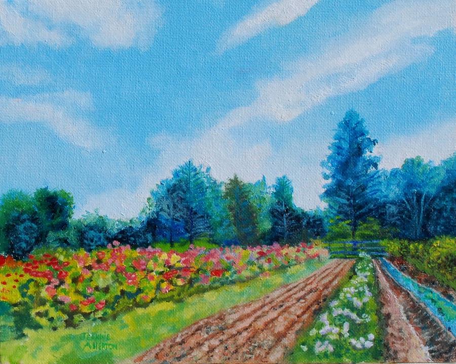 A Floral Harvest Painting by Jeannie Allerton