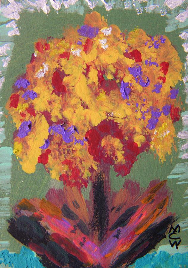 A Flower to Grow Painting by Mary Carol Williams