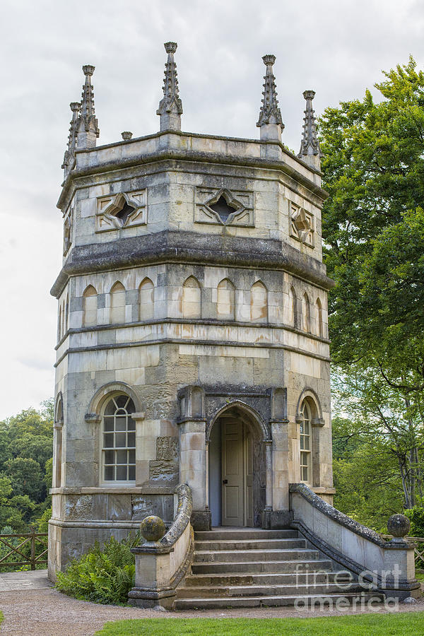 A folly near Studley Royal in Yorkshire Photograph by Patricia Hofmeester