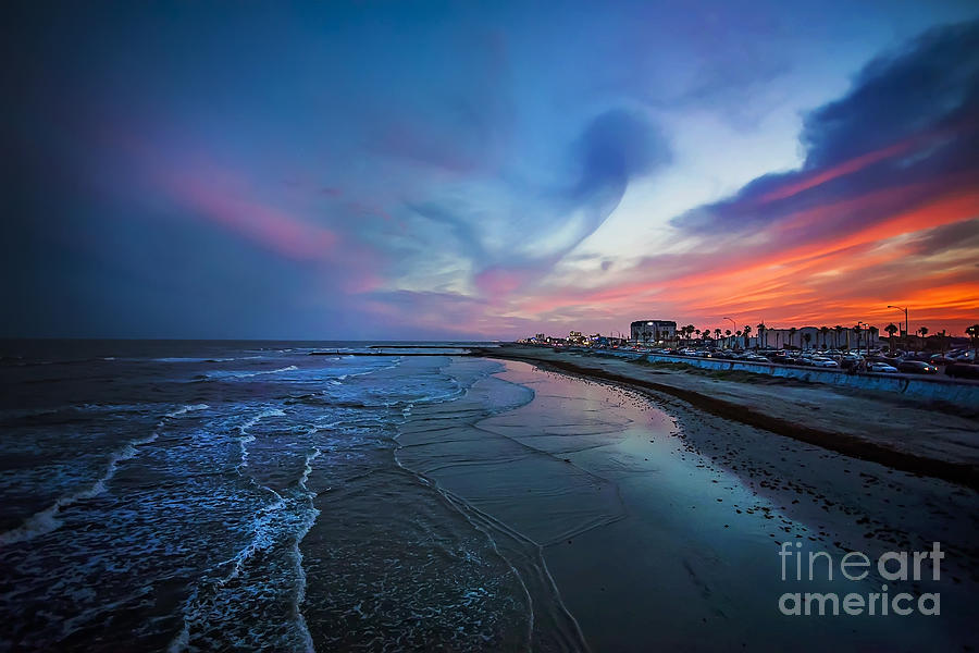 A Galveston Sunset Photograph