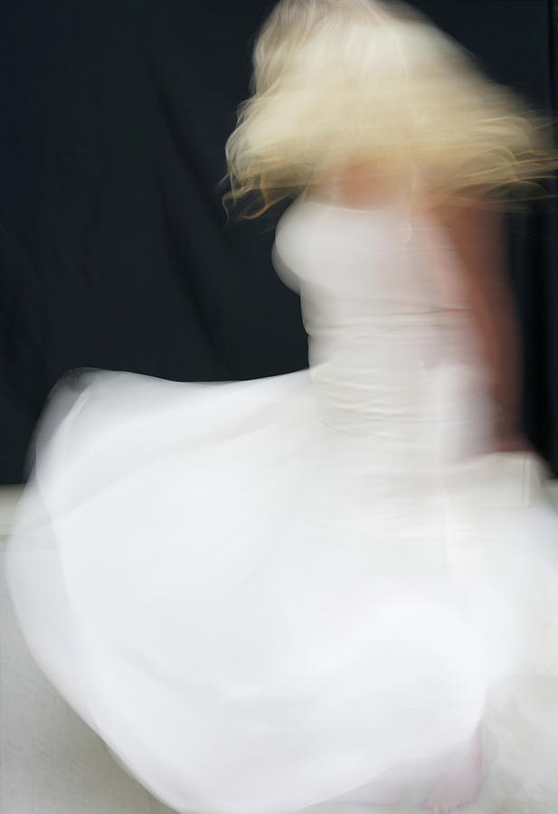 A Dance in White #1215 Photograph by Raymond Magnani