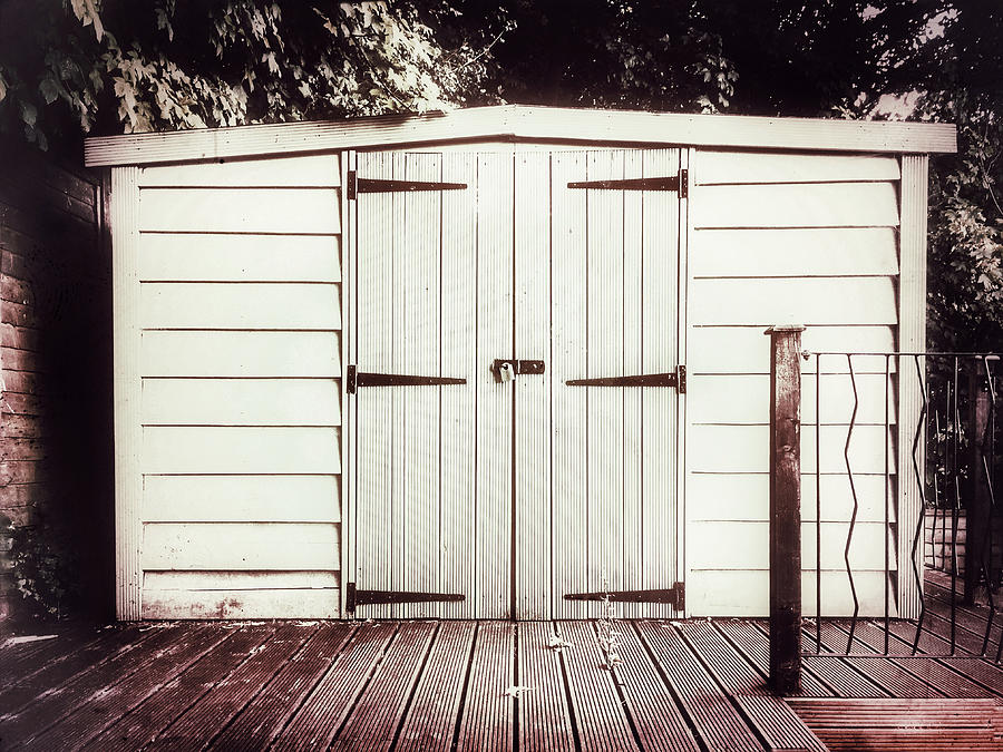 Architecture Photograph - A Garden Shed by Tom Gowanlock Architecture Photograph - A Garden Shed by Tom Gowanlock
