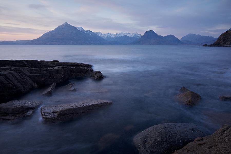 A Gentle Sunset at Elgol  Photograph by Stephen Taylor