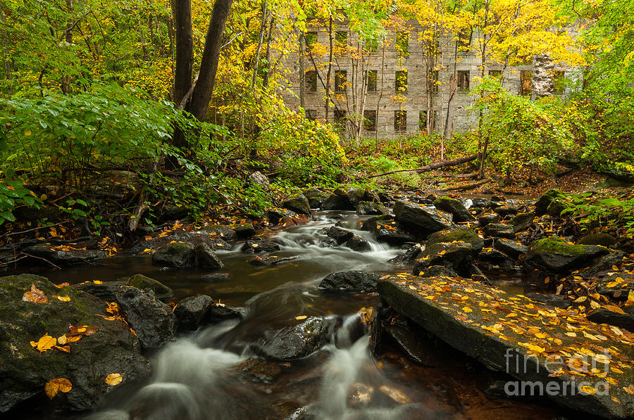 A Ghost in the Hollow - Old Mill Ruins Photograph by JG Coleman