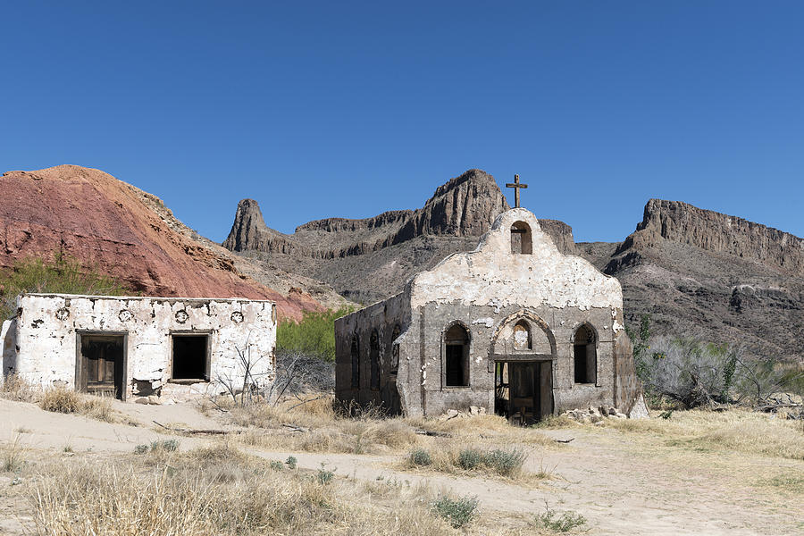 A ghost town within Big Bend Ranch State Park Photograph by Carol M Highsmith