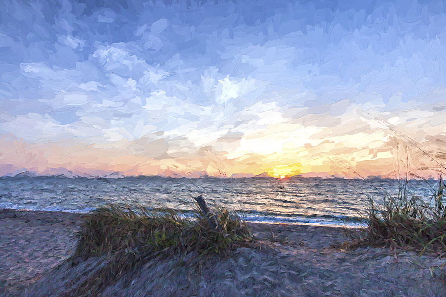 A Glass of Sunrise II Digital Art by Jon Glaser