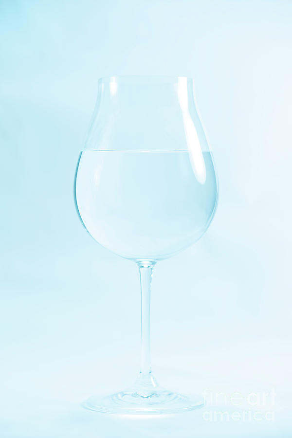 Nature Photograph - A Glass Of Water by Masako Metz