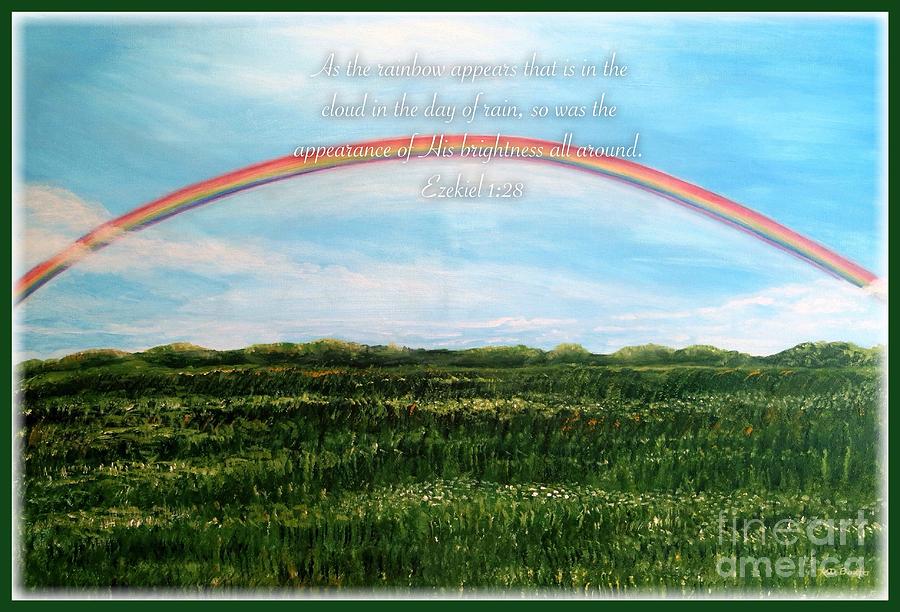 A Glimpse into the Glory of God Painting by Kimberlee Baxter