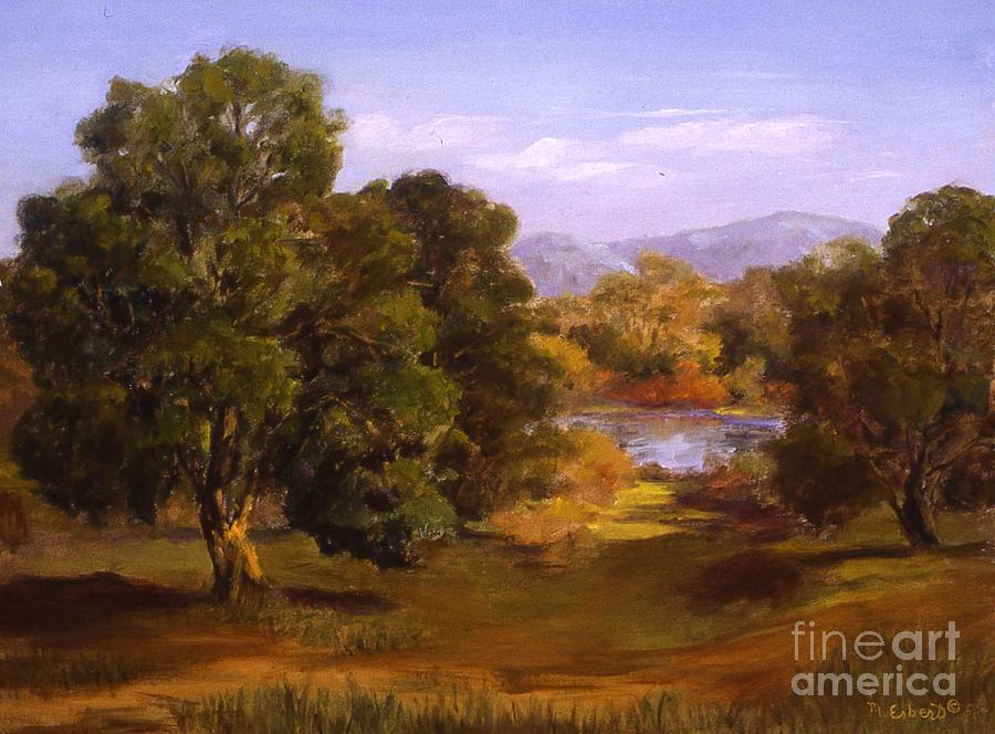 A Glimpse of the Llano Painting by Mary Erbert