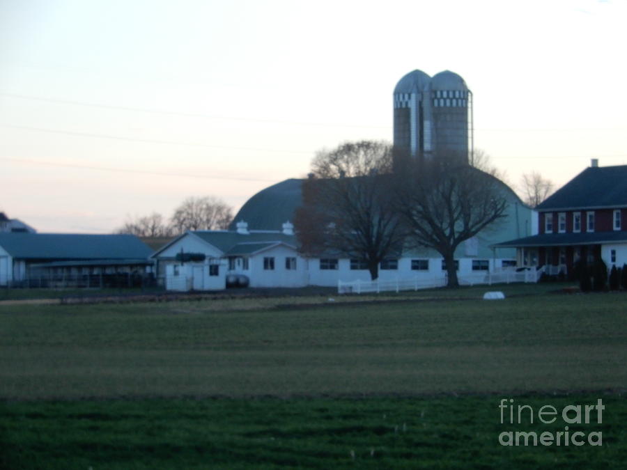 A Glorious Amish Evening Photograph by Christine Clark