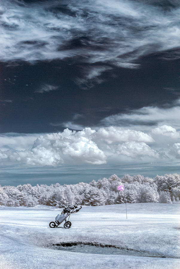 A Golf Course In Infrared Photograph by Guy Whiteley