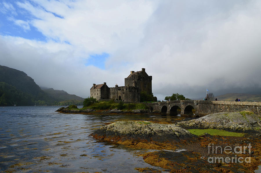 Castle Photograph - A Gorgeous Look at Eilean Donan Castle by DejaVu Designs