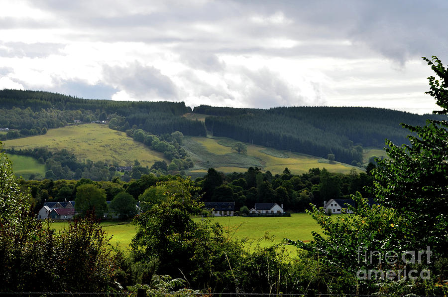 A Gorgeous Rolling Hills in the Scottish Highlands Photograph by DejaVu Designs
