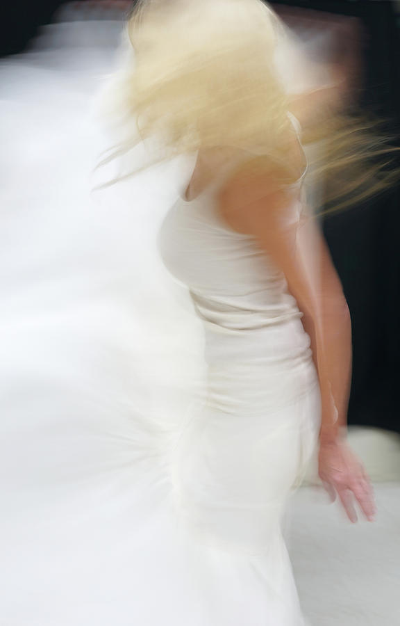 A Dance in White #1205 Photograph by Raymond Magnani