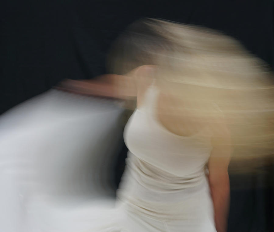 A Dance in White #1208 Photograph by Raymond Magnani