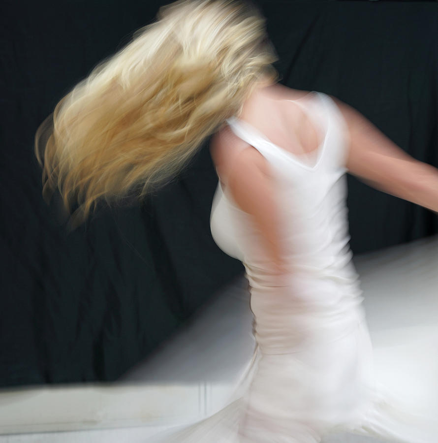 A Dance in White #1209 Photograph by Raymond Magnani