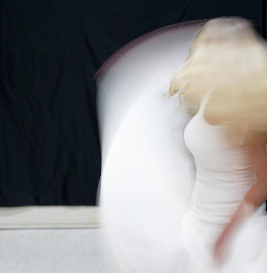 A Dance in White #1256 Photograph by Raymond Magnani