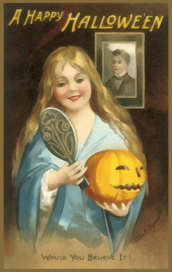 A Happy Halloween Photograph by Uknown