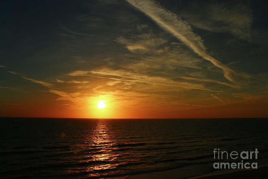 A Heavenly November Sunset Photograph by Christiane Schulze Art And