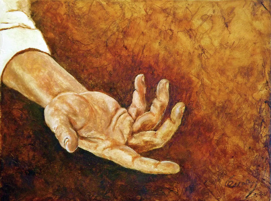 A Helping Hand Painting by Carl Owen