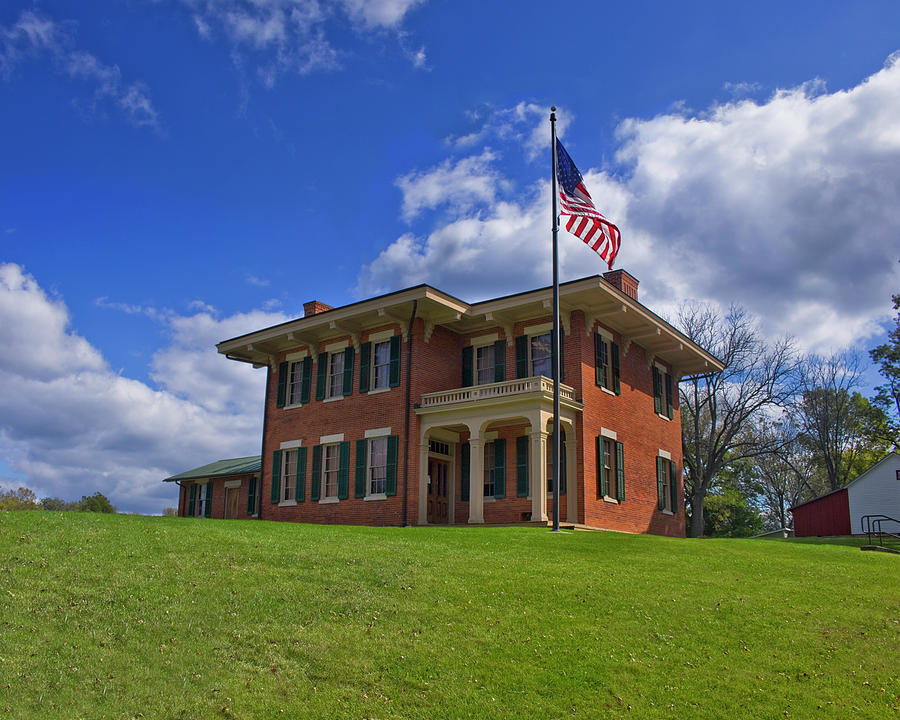 A Heros Home - U.S. Grant Photograph by American Landscapes