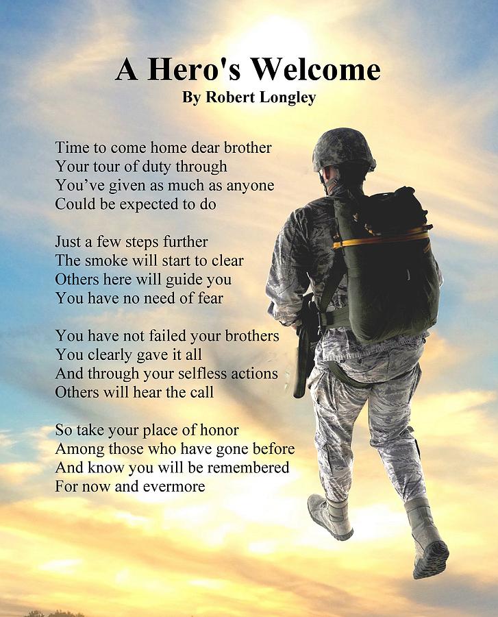 Hero's welcome