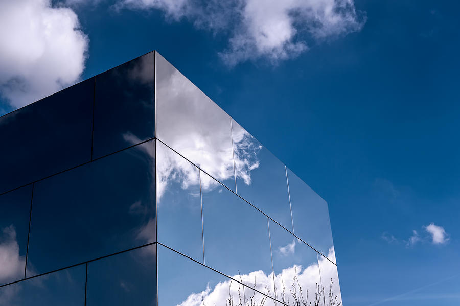 Architecture Photograph - A hint of nature by Wim Slootweg Architecture Photograph - A hint of nature by Wim Slootweg