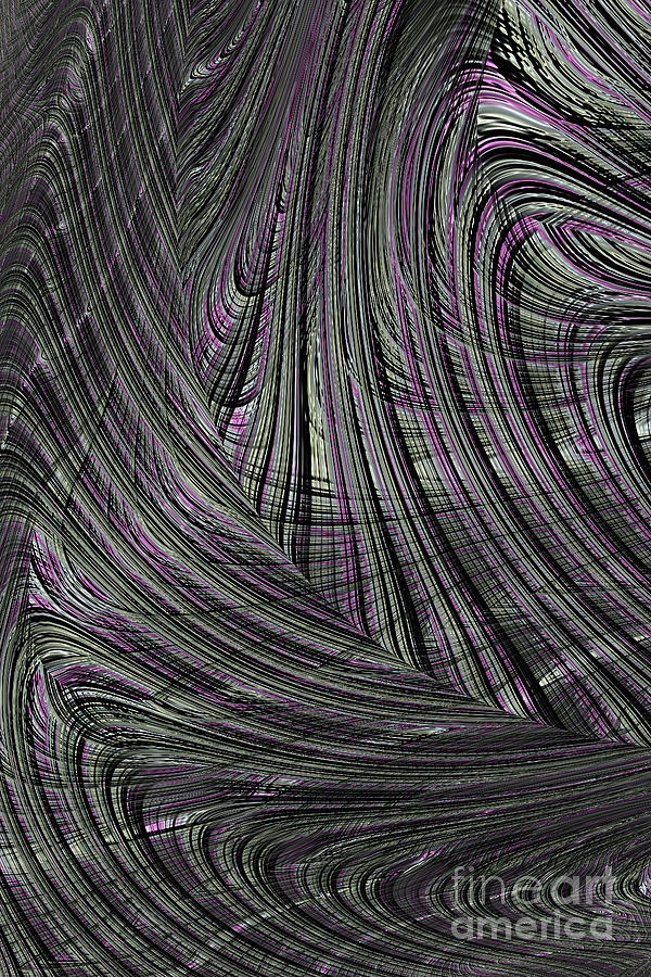 A Hint Of Purple Digital Art by Steve Purnell