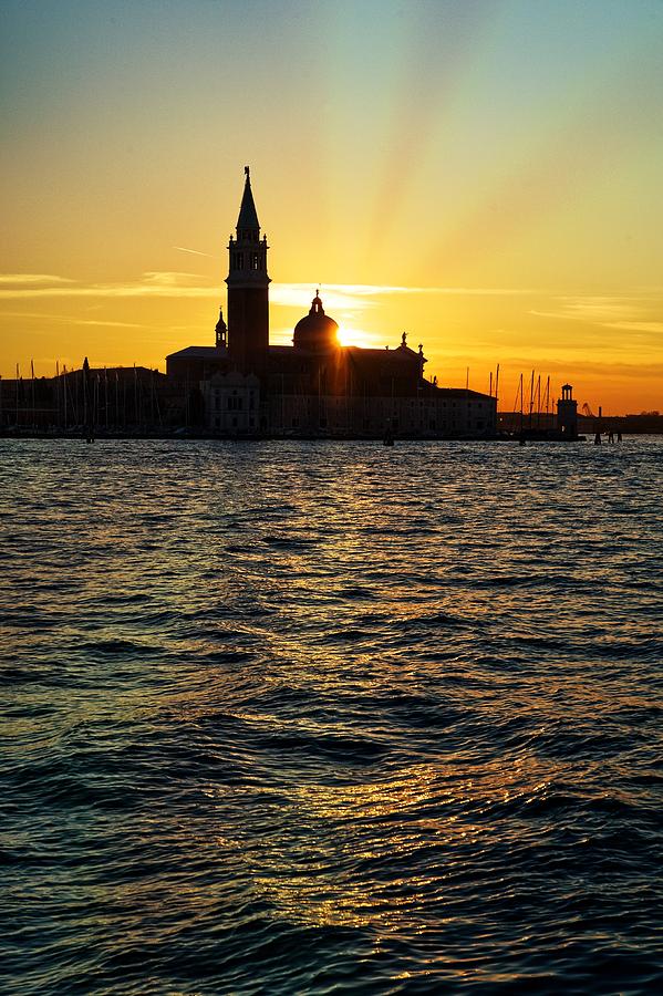 A HInt of Venice Sunset Photograph by Allan Van Gasbeck