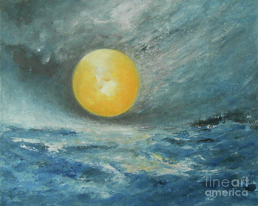 A Hole In The Sky Painting by Jane See