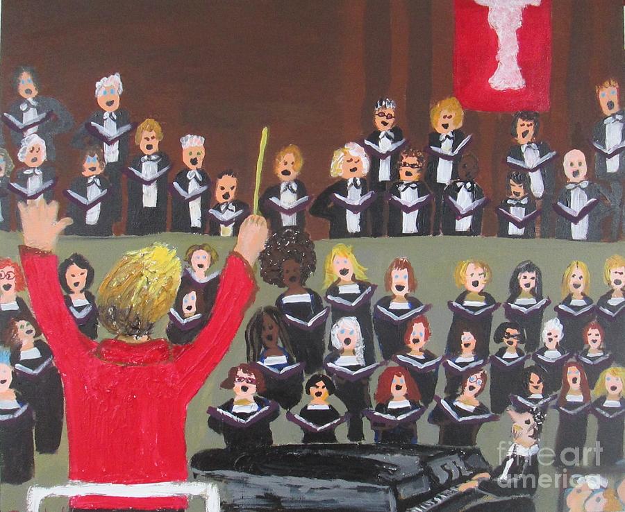 A Celebration Song Painting by Jennylynd James
