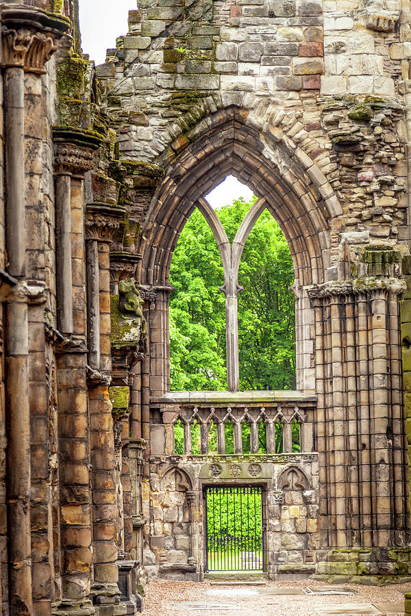A Holyrood Window Photograph by W Chris Fooshee