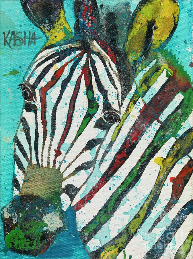 A Horse of a Different Color Painting by Kasha Ritter