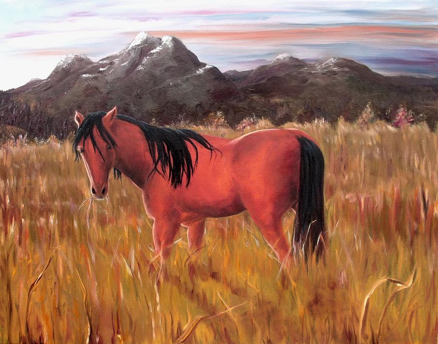 A Horse of Course Painting by Diane Daigle - Fine Art America