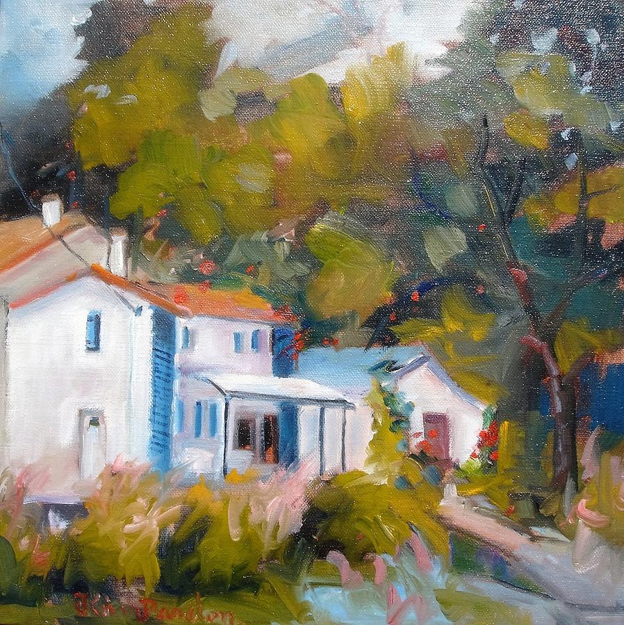 A house at Magne 79 Painting by Kim PARDON