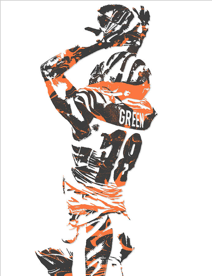 Cincinnati Bengals Aj Green Toddler T-Shirt by Joe Hamilton - Pixels