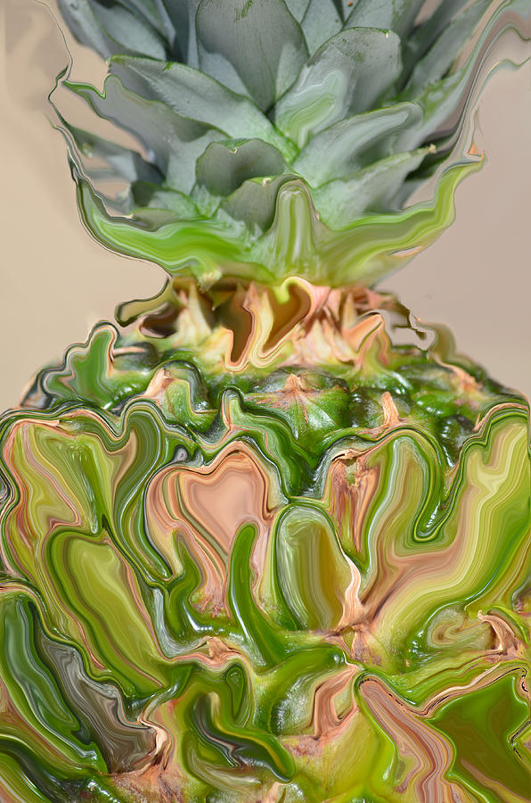 Pineapple Photograph - A Juiced Pineapple.. by Tanya Tanski