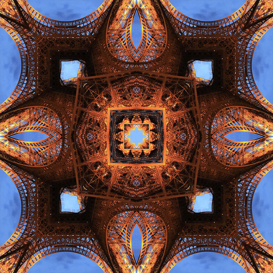 A Kaleidoscope of Trusses Photograph by Mary Buck