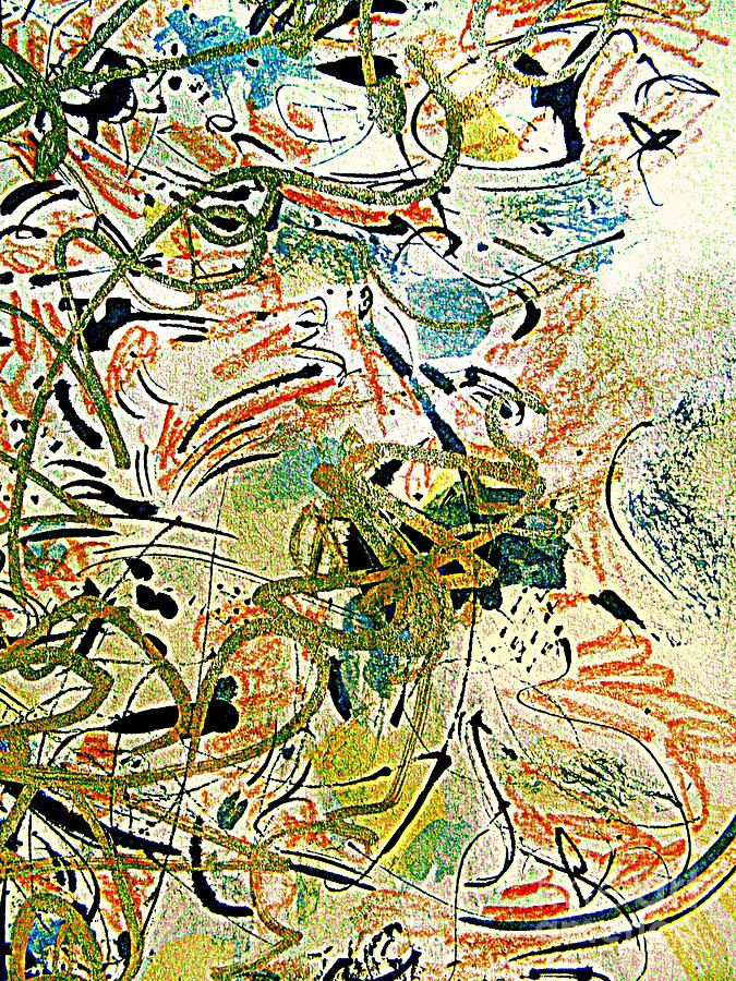 A Kandinsky Spring Painting by Nancy Kane Chapman