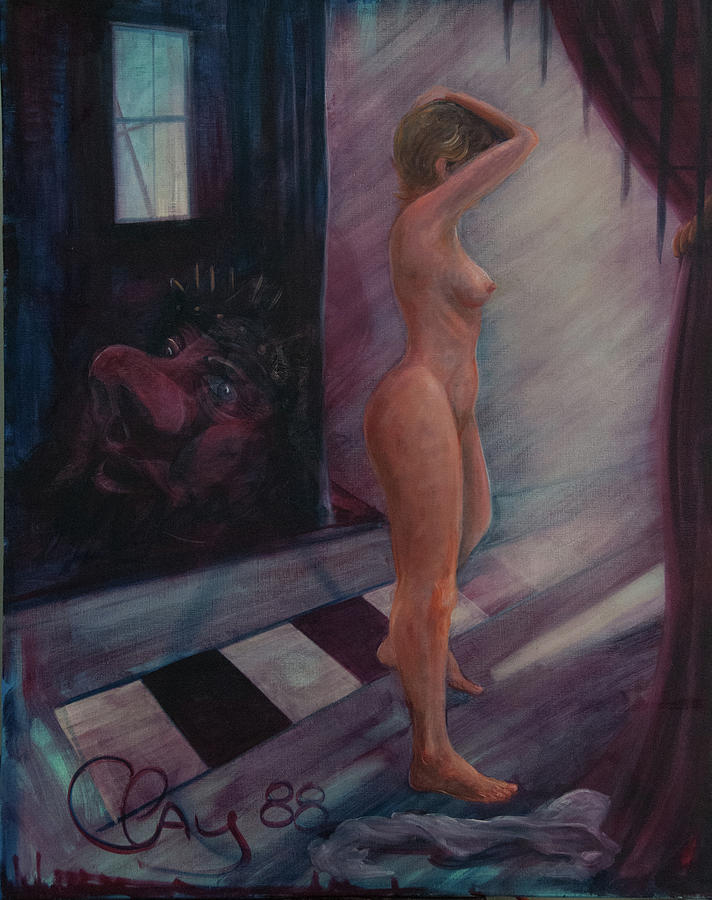 Nude Painting - A King in the Wings by Claiborne Coyle