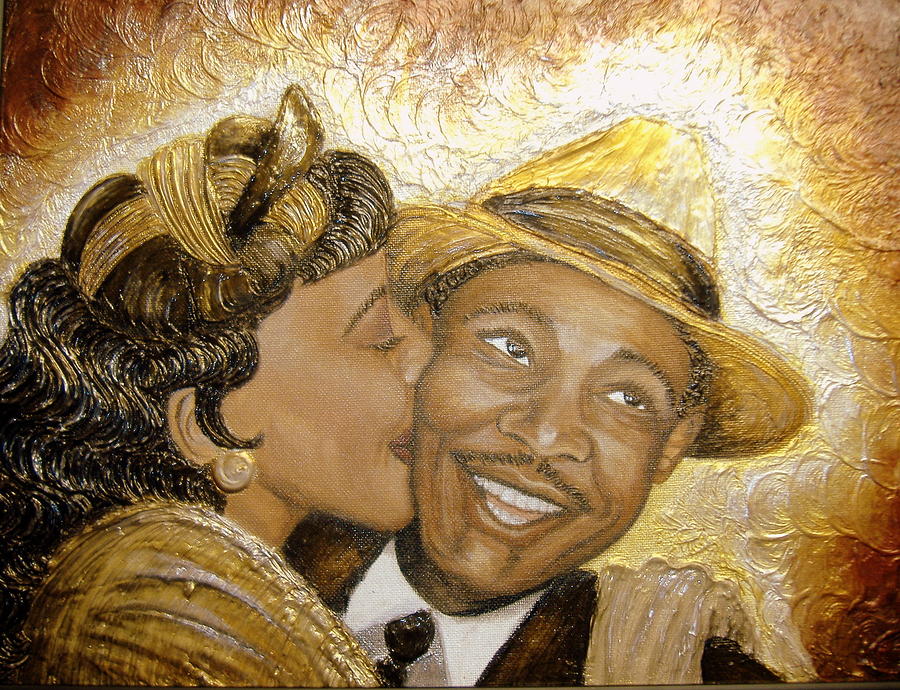 A Kiss For A King Painting by Keenya Woods - Fine Art America