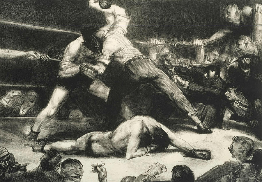 A Knock-Out Relief by George Bellows