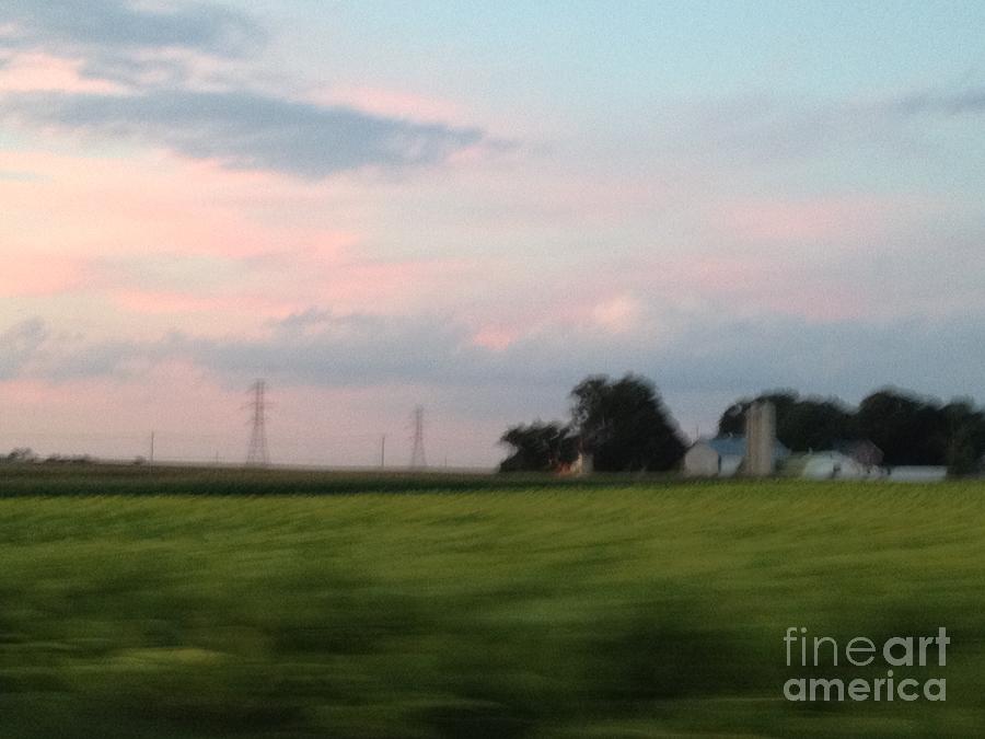 A Late Summer Sunset Over The Farm Photograph By Christine Clark Fine