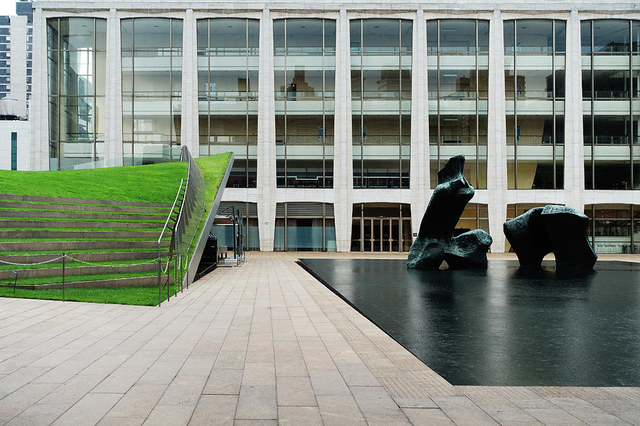 A Lawn and a Reclining Figure Photograph by Cornelis Verwaal