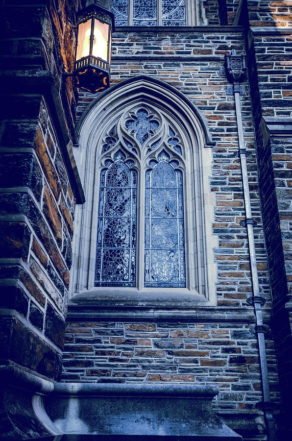 A Light of the Duke Chapel  Photograph by Anthony Doudt