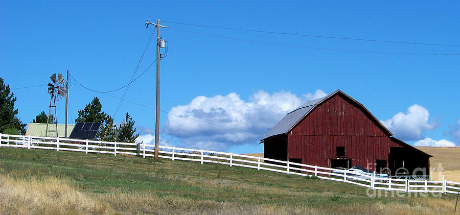 A Lincoln County Barn Photograph by Charles Robinson